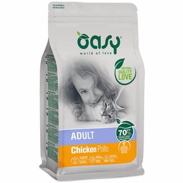 OASY ΞΗΡΑ ΤΡΟΦΗ ΓΑΤΑΣ ADULT CHICKEN 1,5KG